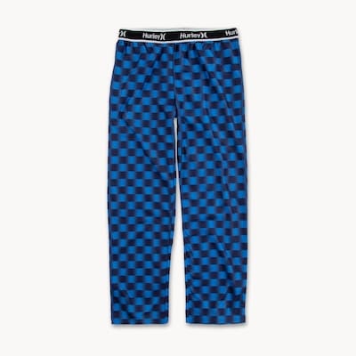Pantalon de nuit à carreaux Hurley pour garçons - BLEU ROYAL