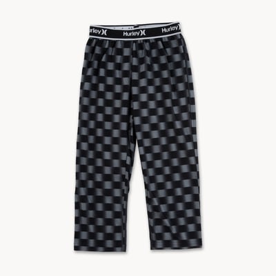 Pantalon de nuit à carreaux Hurley pour garçons - Noir