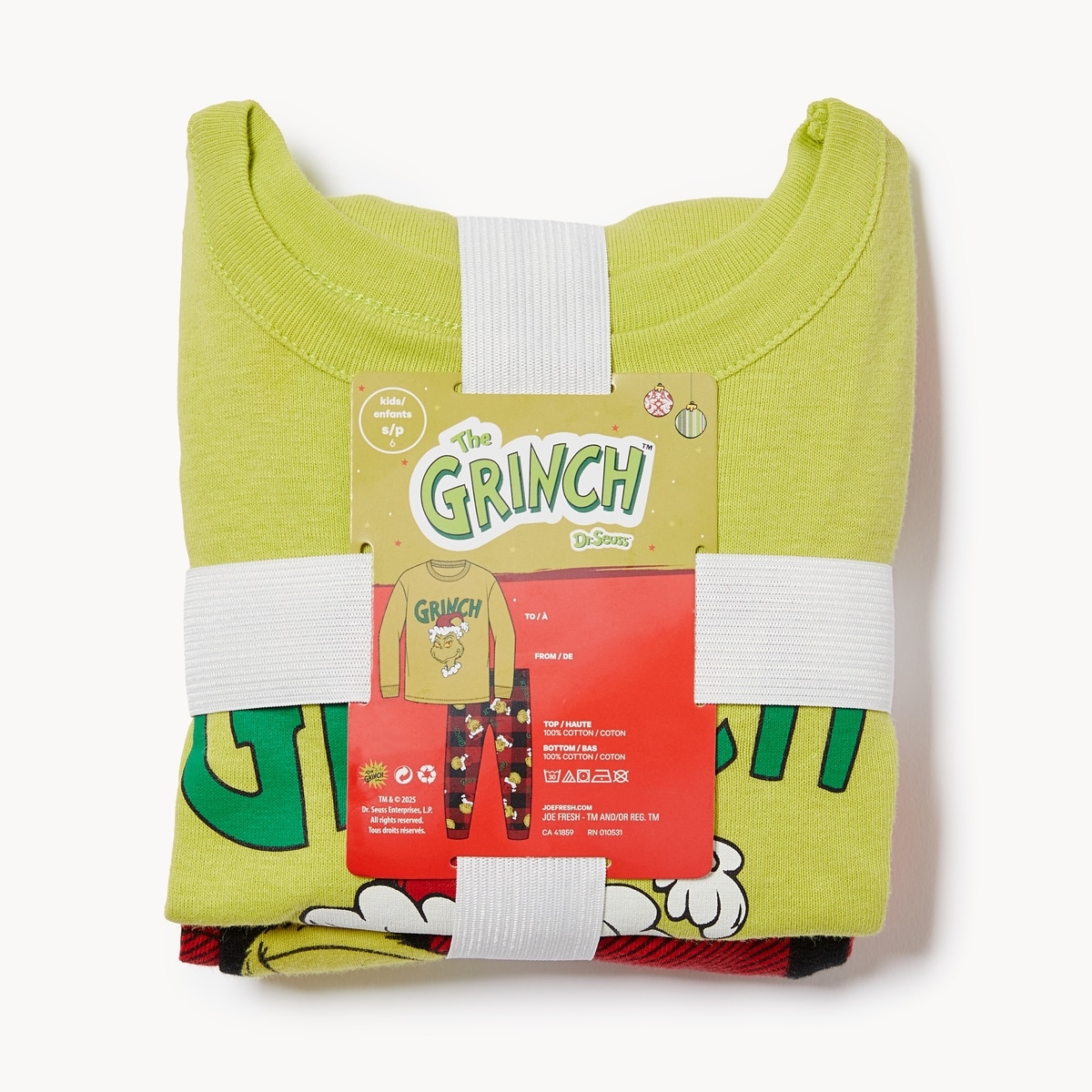 Joe Fresh Kid Boys' Grinch Sleep Set 1 ea, $24.00/1ea