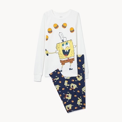 Kid Boys' SpongeBob Sleep Set - Off White