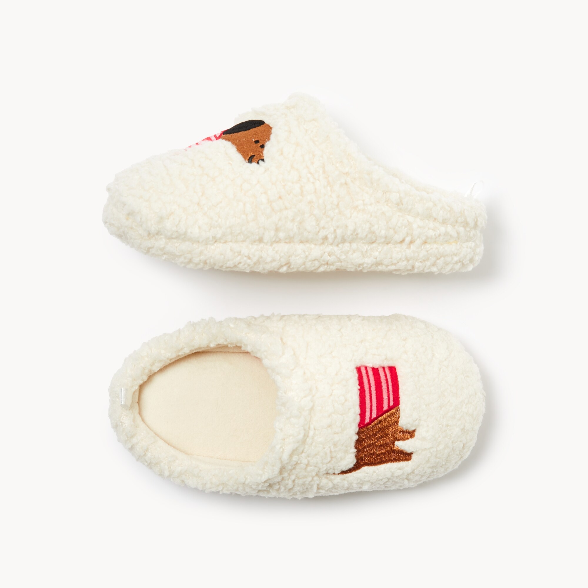 Pantoufles à motif de chien JF x Jessi, enfants
