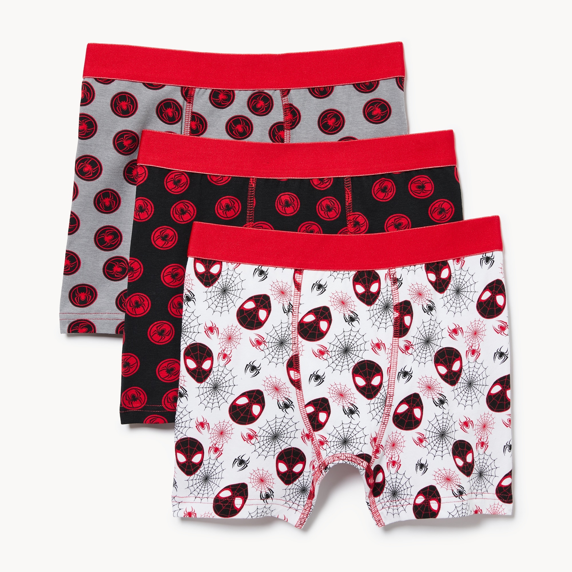 Kid Boys' Marvel Spider-Man 3-Pack Boxer Brief in Red from Joe Fresh