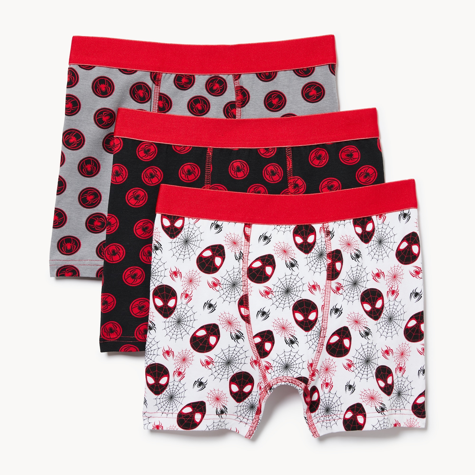Kid Boys' Marvel Spider-Man 3-Pack Boxer Brief in Red from Joe Fresh