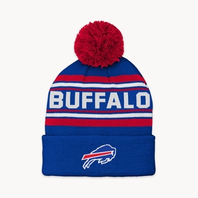 Tuque à pompon NFL pour garçons - Bleu