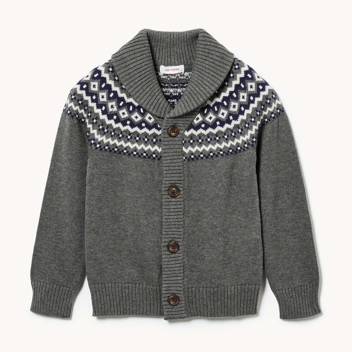 Cardigan en jacquard pour petits garons