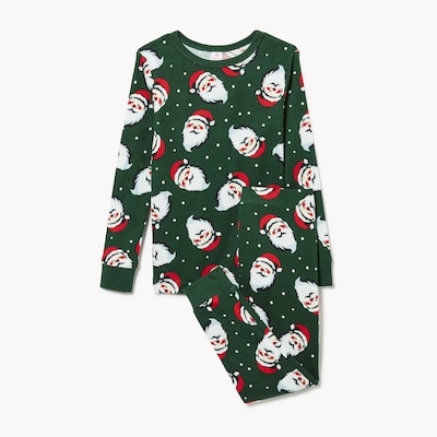 Toddler Boys' Holiday Sleep Set - Green