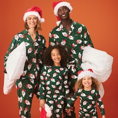 Ensemble pyjama des Fêtes pour petits garçons - Vert