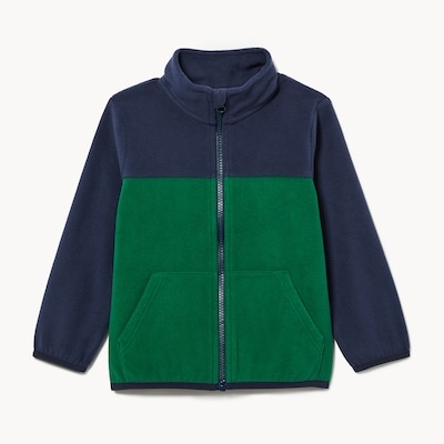 Joe Fresh Toddler Colour Block Microfleece Jacket 1 ea, $19.00/1ea