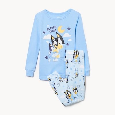 Toddler Boys' Bluey Sleep Set - Blue
