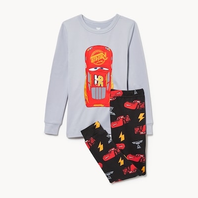Ensemble pyjama Les Bagnoles pour petits garçons - Gris