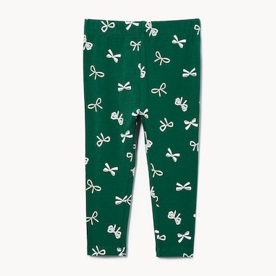 Baby Girls' Holiday Legging - Green