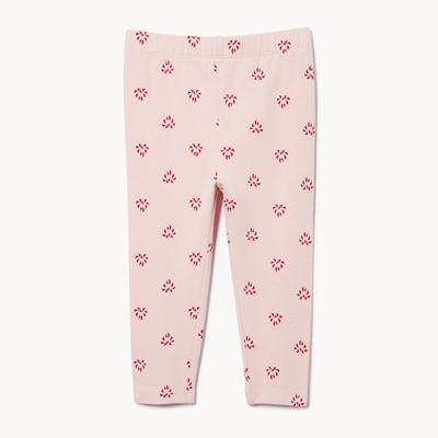 Baby Girls' Holiday Legging - Dark Peach