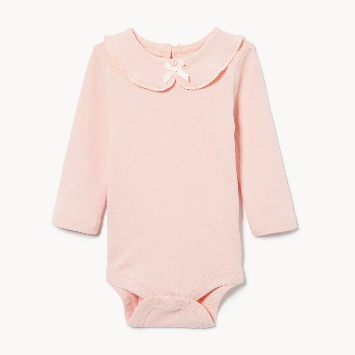 Baby Girls' Peter Pan Collar Bodysuit