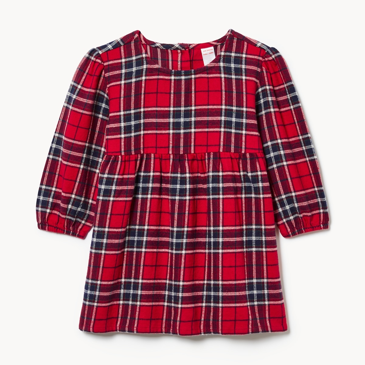 Robe carreaux pour bbs filles