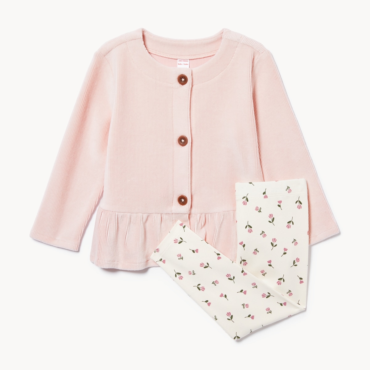Ensemble avec haut basque pour bbs filles