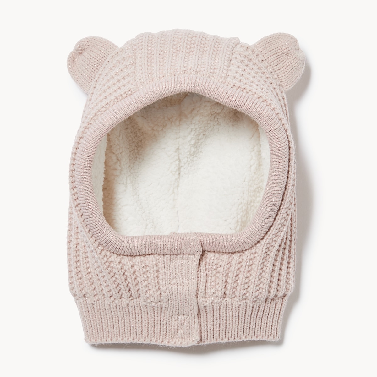 Baby Girls' Bear Cub Face Cover