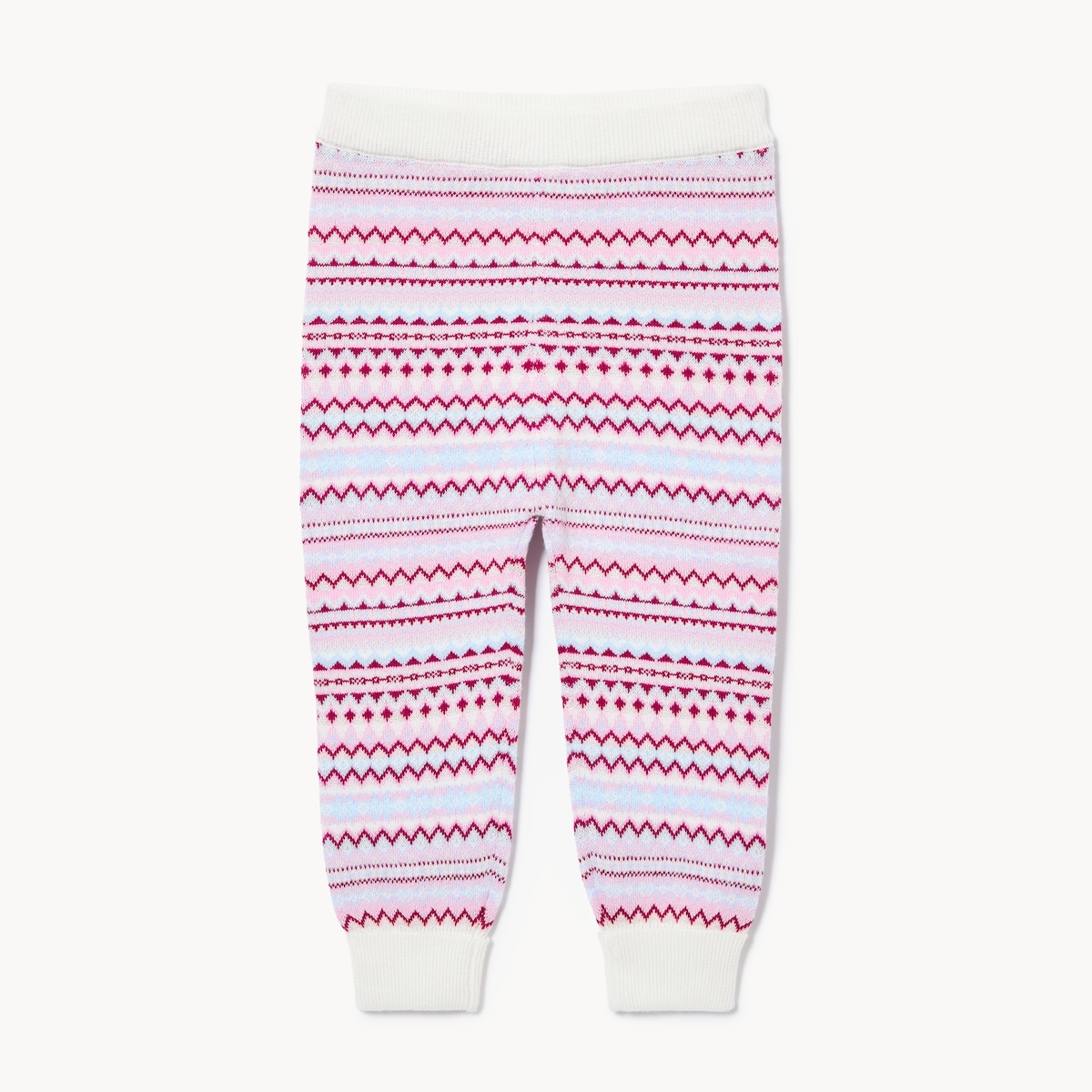 Baby Girls' Fair Isle Legging - Off White