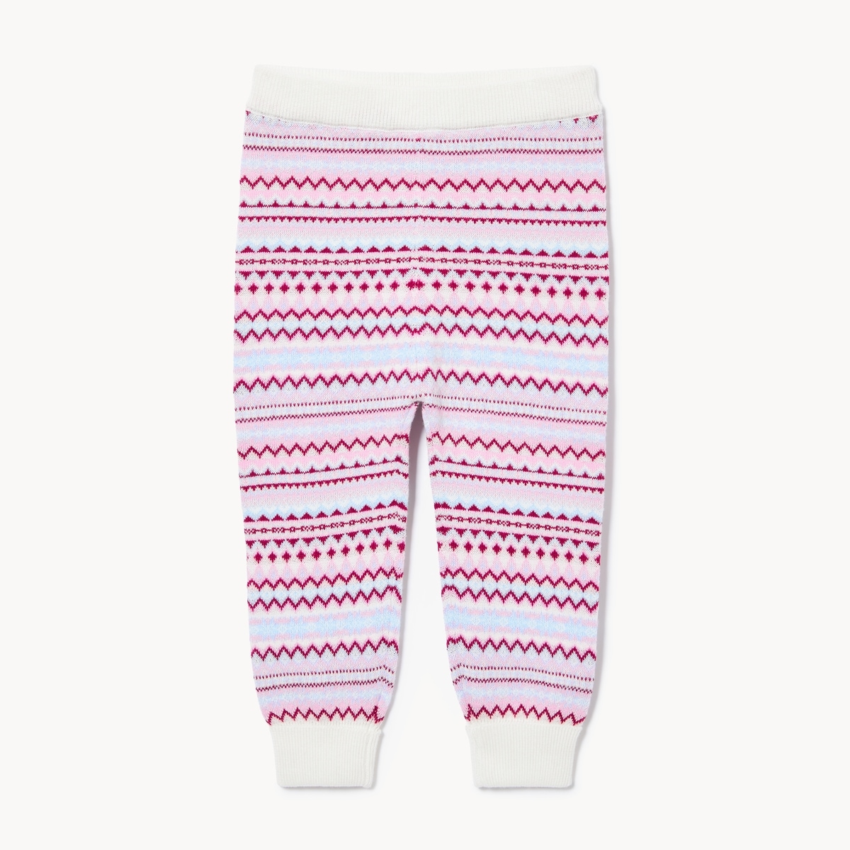 Legging en jersey jacquard pour bbs filles