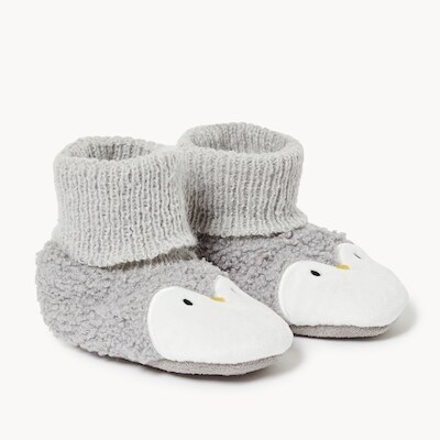 Joe Fresh Pantoufles à revers roulés pour bébés filles 1 ea, 8,00 $/1ch