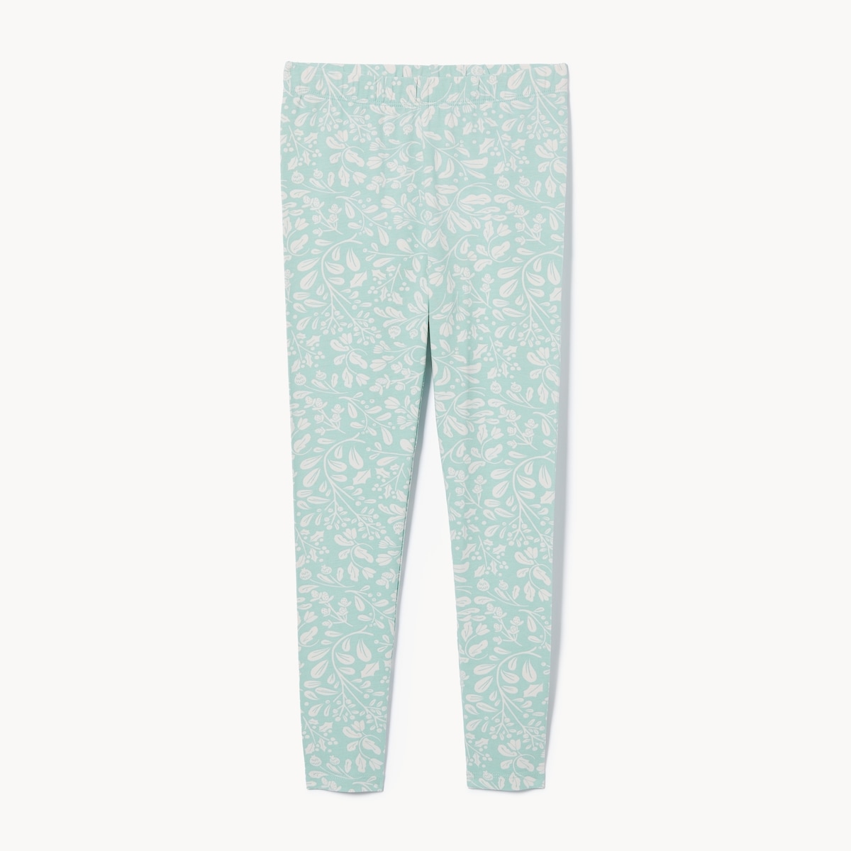 Kid Girls' Printed Legging - Pale Aqua