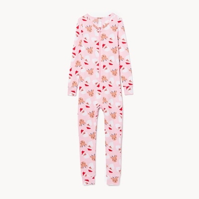 Kid Girls' Holiday Sleeper - Light Pink