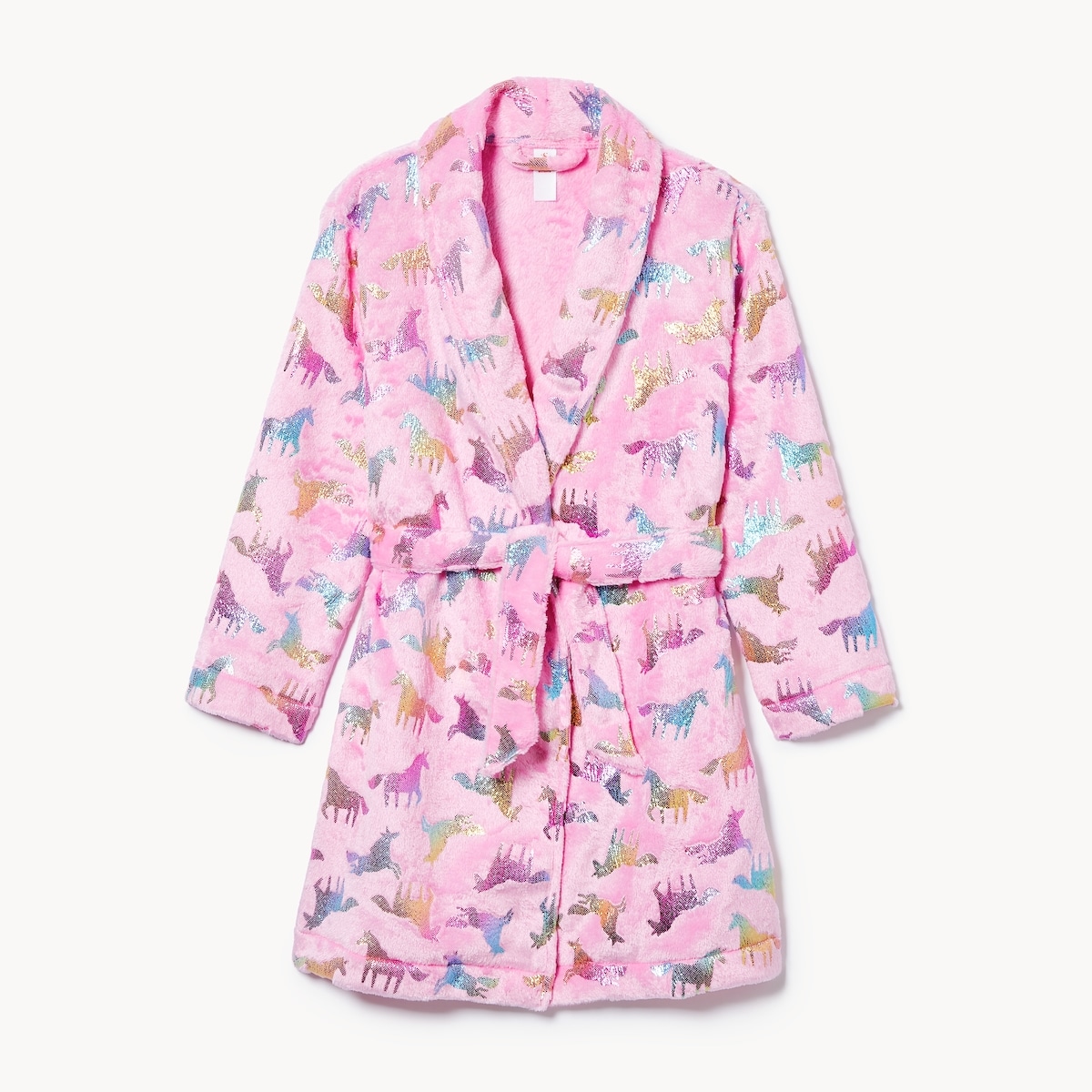 Peignoir en molleton pour filles