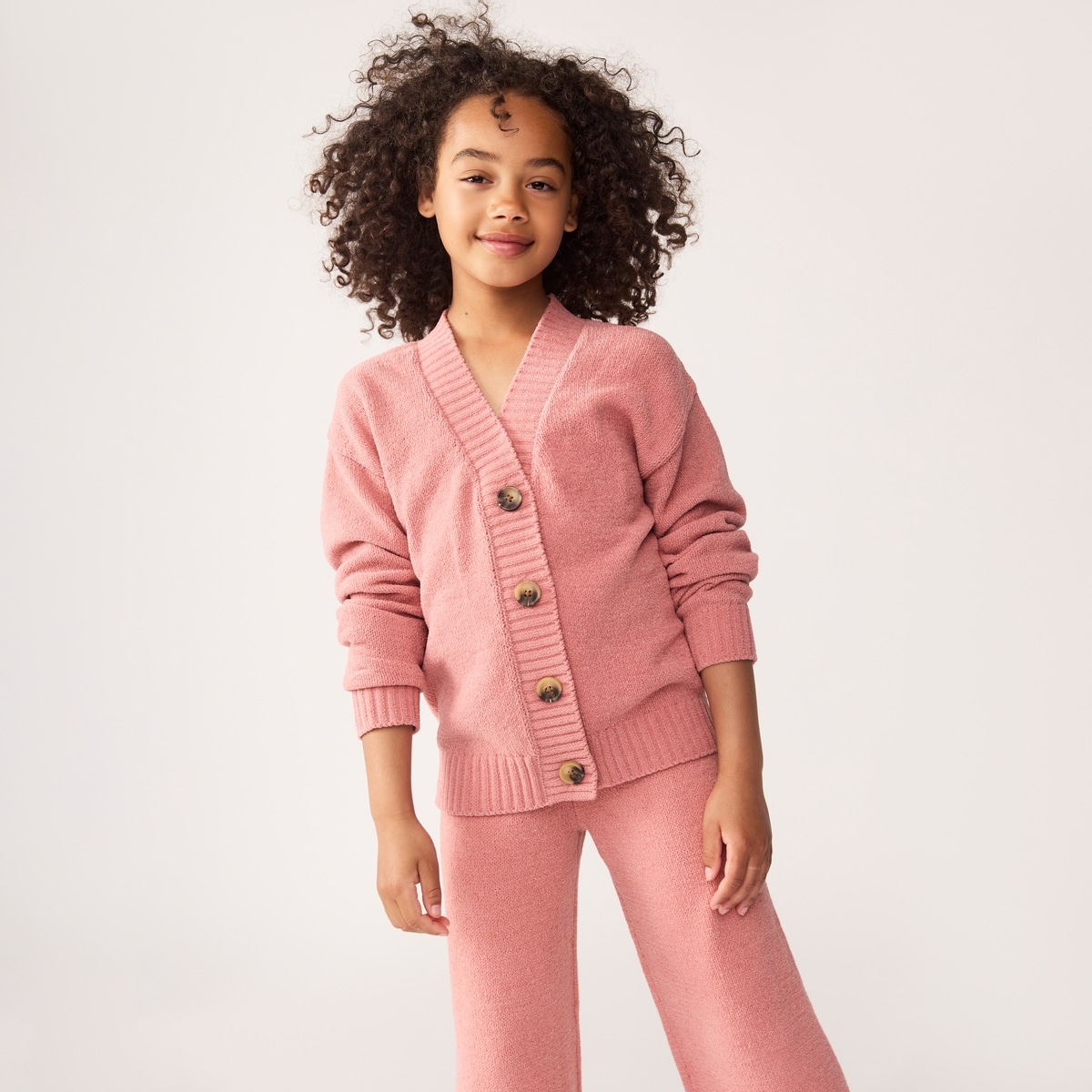 Kid Girls' Relaxed Fit Cardigan