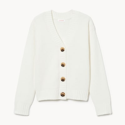Kid Girls' Relaxed Fit Cardigan - Off White