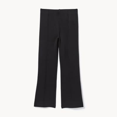 Kid Girls' Ponte Flared Pant - JF Black