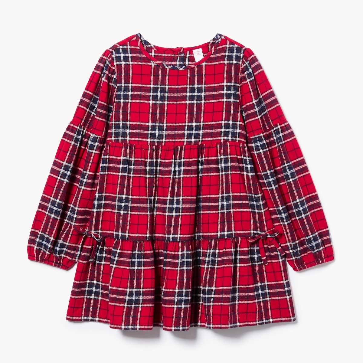 Kid Girls' Plaid Flannel Dress