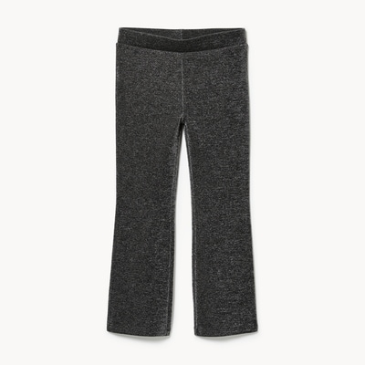 Kid Girls' Metallic Flare Legging - JF Black