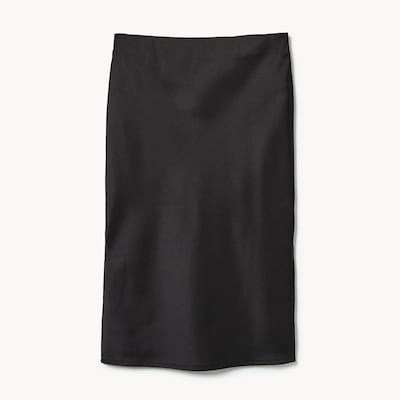 Tween Girls' Slip Skirt - JF Black