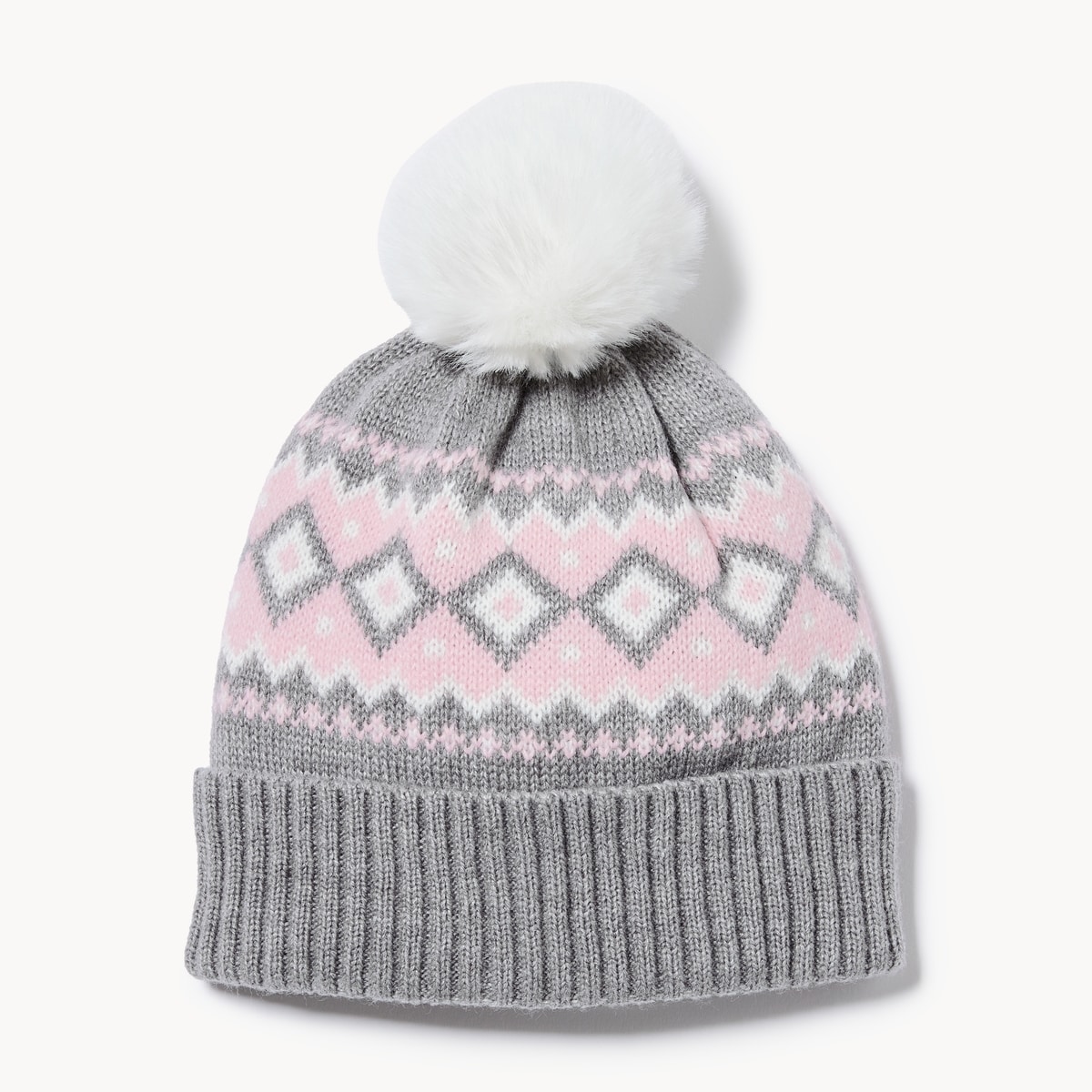 Kid Girls' Fair Isle Toque