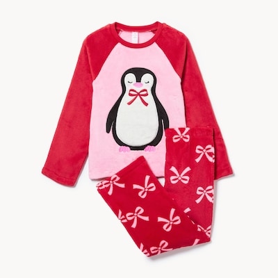 Joe Fresh Pyjama en molleton pingouin pour filles 1 ea, 24,00 $/1ch