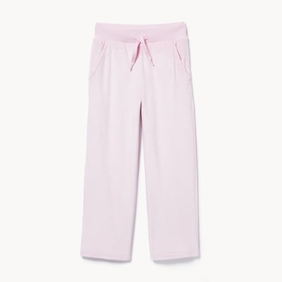 Kid Girls' Active Velour Pant - Pale Lilac