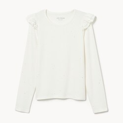 Joe Fresh Haut brillant à manches longues pour filles 1 ea, 16,00 $/1ch