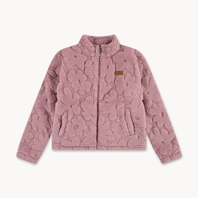 Kid Girls' Hurley Fleece Jacket - Dusty Pink