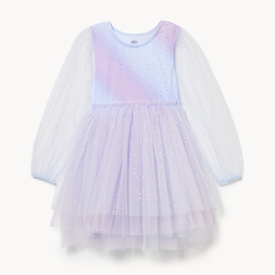 Kid Girls' Wicked Glinda Tulle Dress - Light Purple