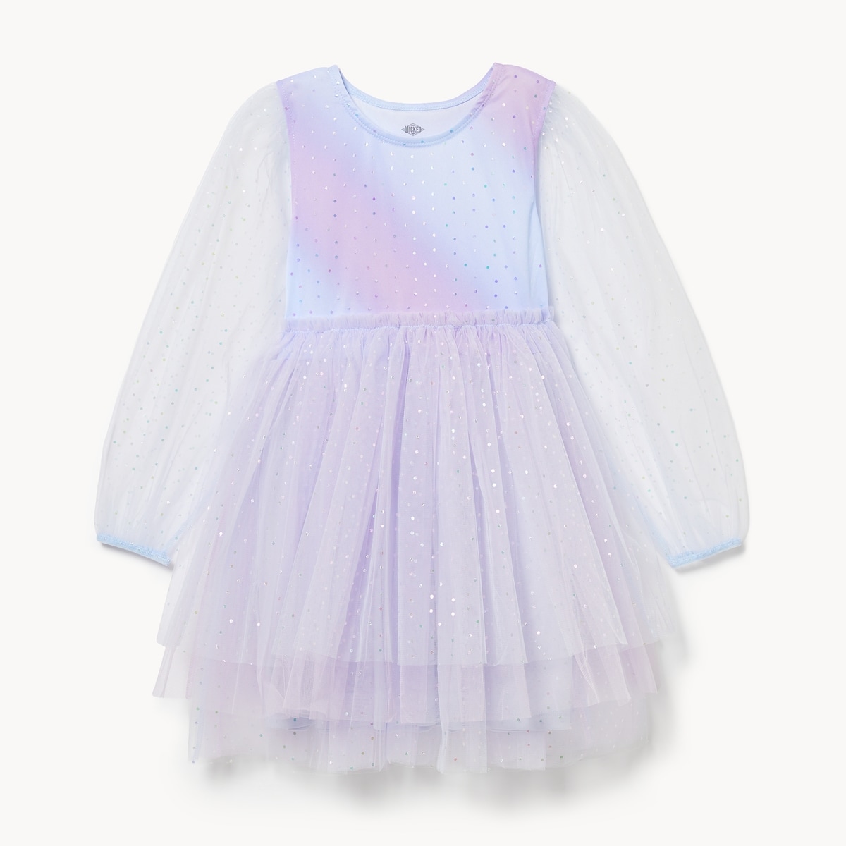 Robe en tulle Glinda de Wicked pour filles - Violet Ple