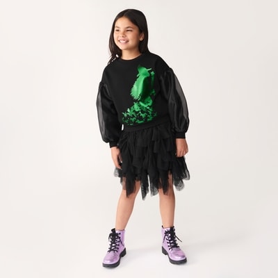 Kid Girls' Wicked Elphaba Set - Black