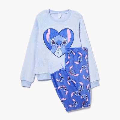 Kid Girls' Disney Stitch Sleep Set - Blue
