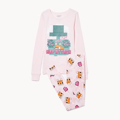 Joe Fresh Kid Girls' Minecraft Sleep Set 1 ea, $24.00/1ea