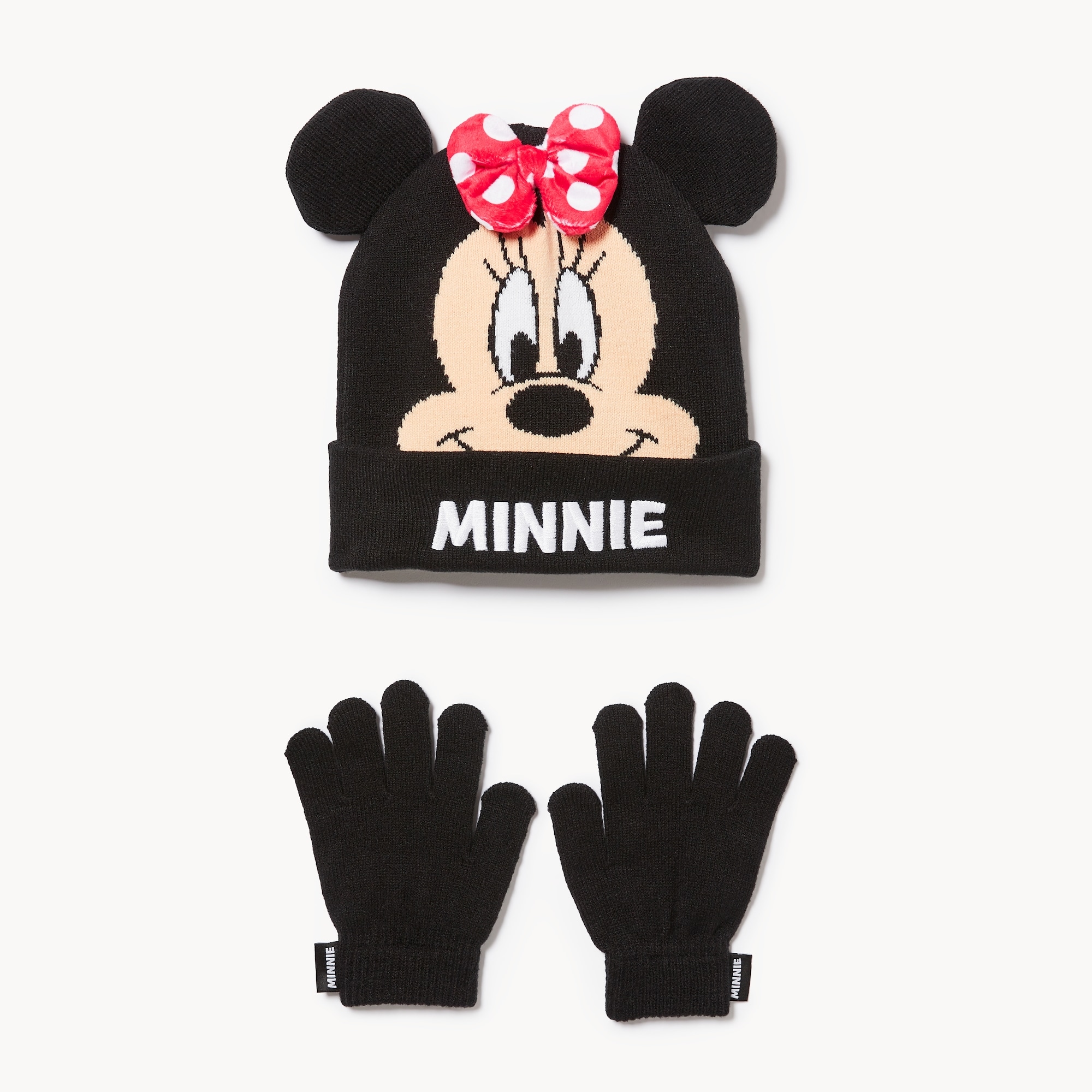 Kid Girls' Disney Minnie Mouse Toque Set in Black from Joe Fresh