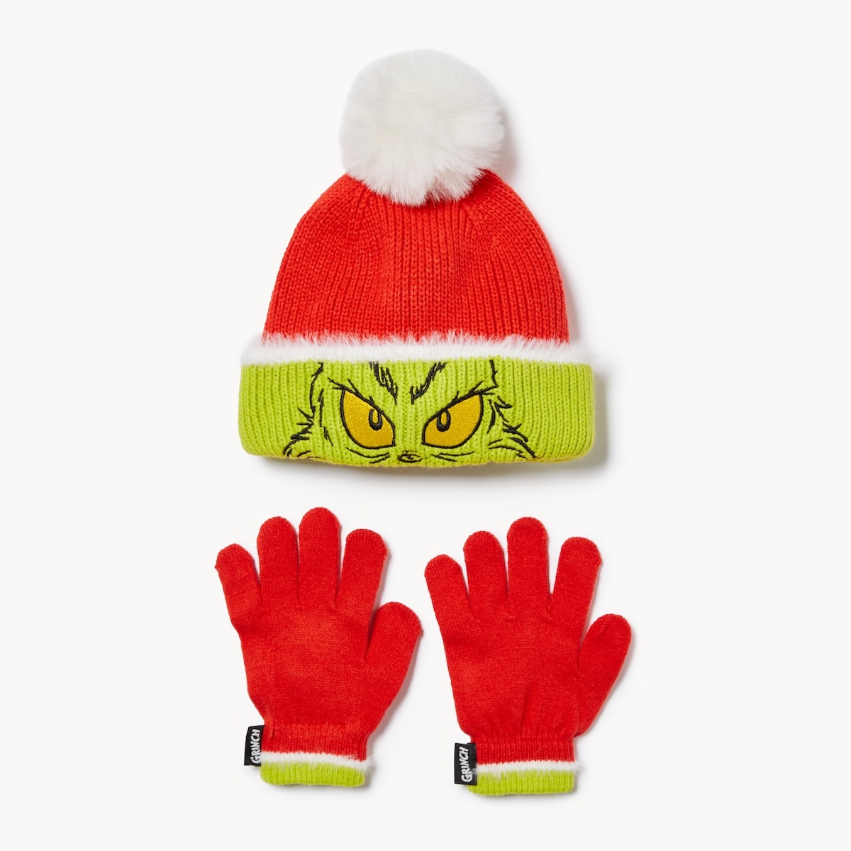 Kid Girls' Grinch Toque Set