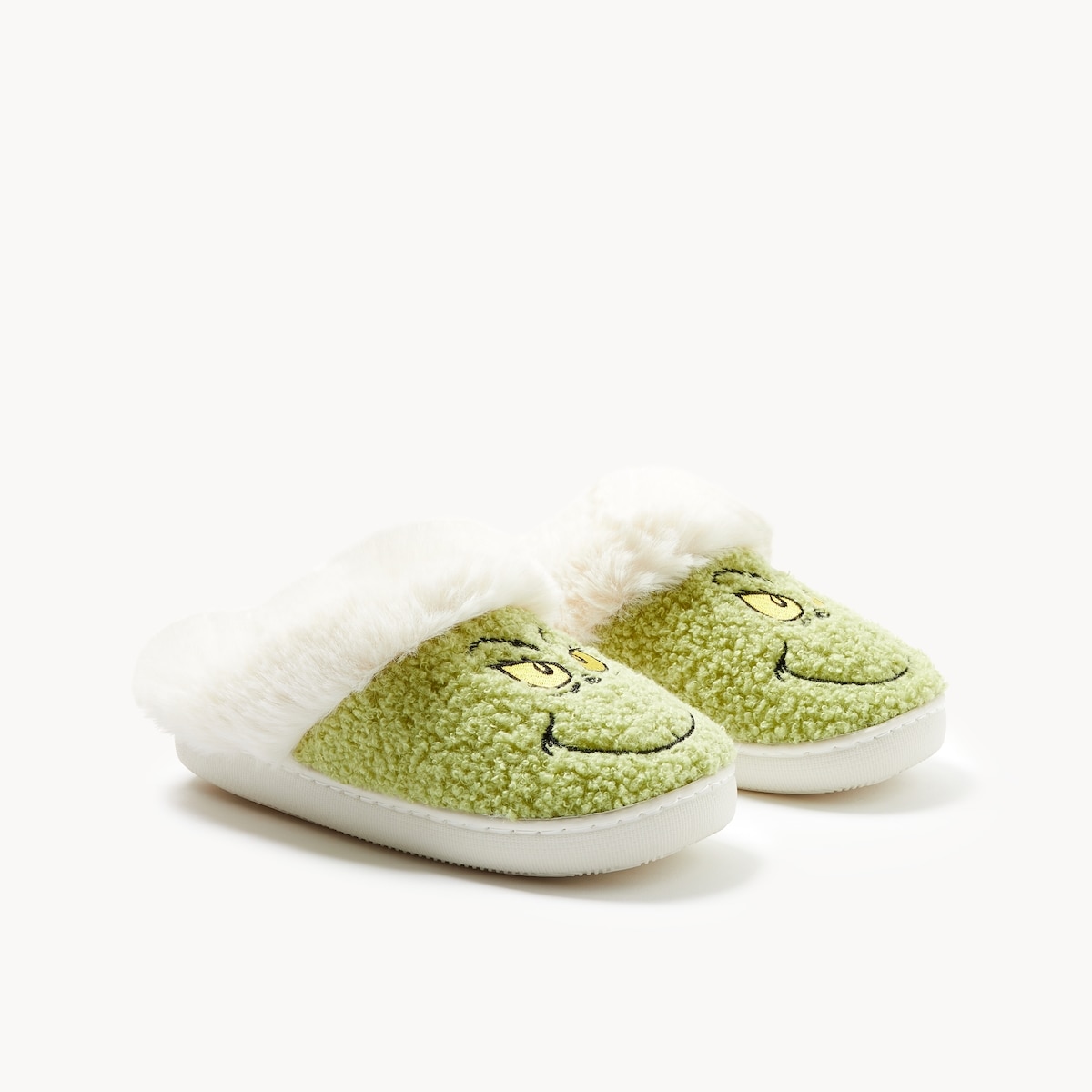 Kid Girls' Grinch Slippers