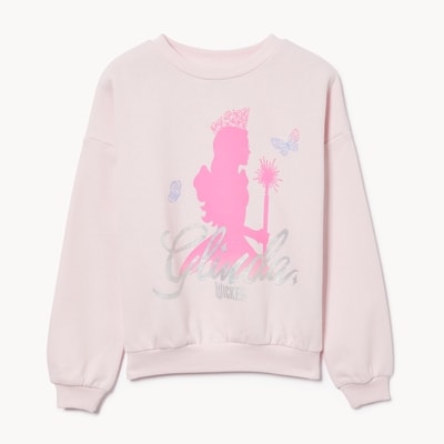 Kid Girls' Wicked Glinda Graphic Sweatshirt - Pink