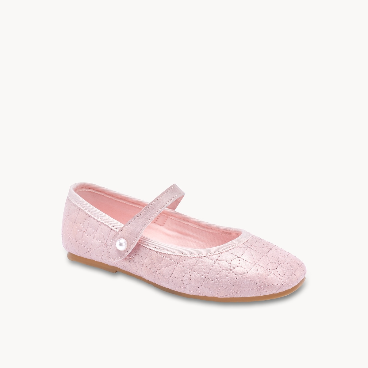 Kid Girls' Quilted Ballet Flats
