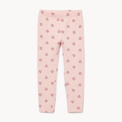 Toddler Girls' Printed Legging - Dark Peach