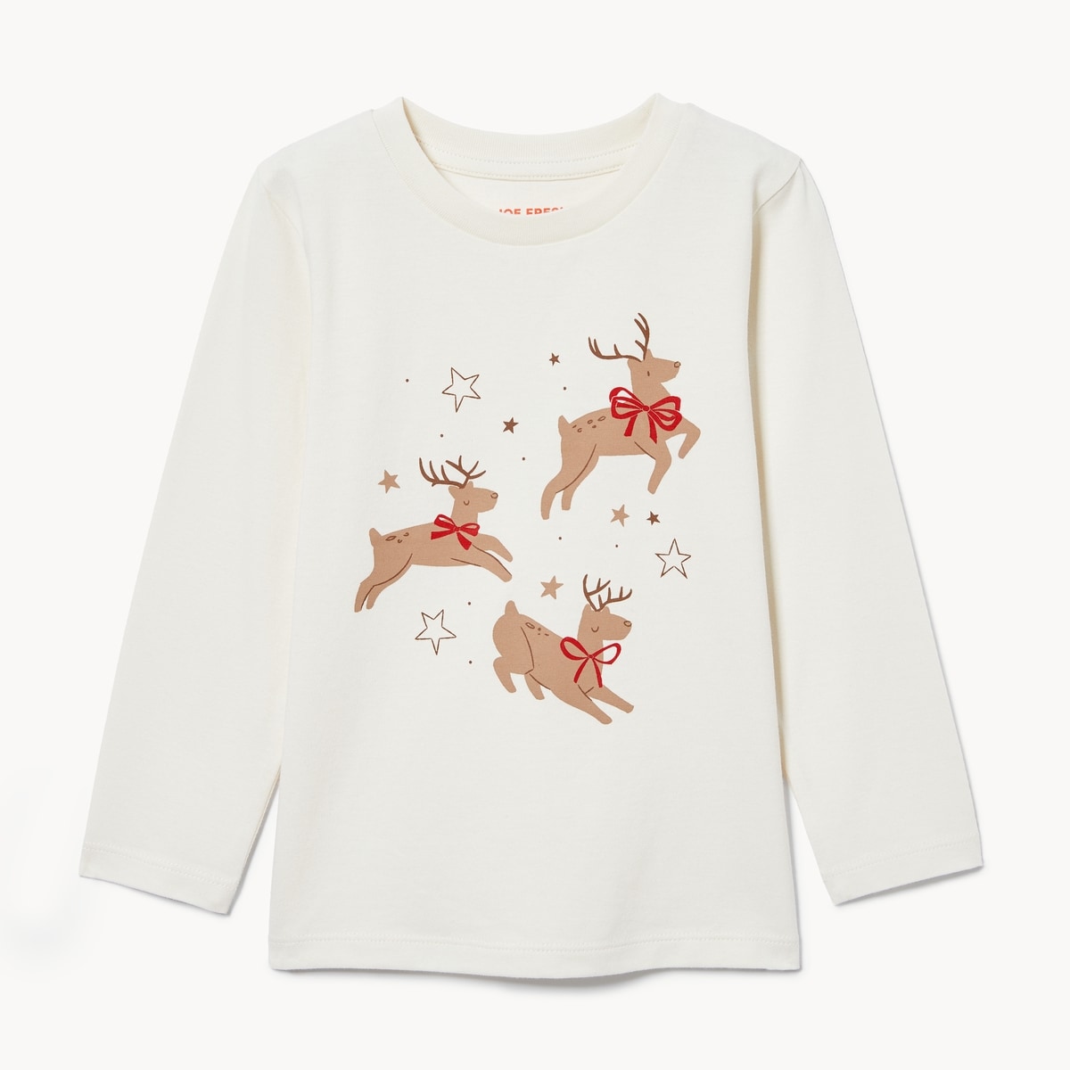 Toddler Graphic Long Sleeve Top - Off White