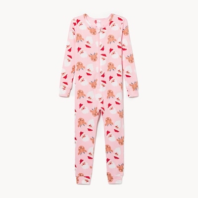 Toddler Girls' Holiday Sleeper - Light Pink